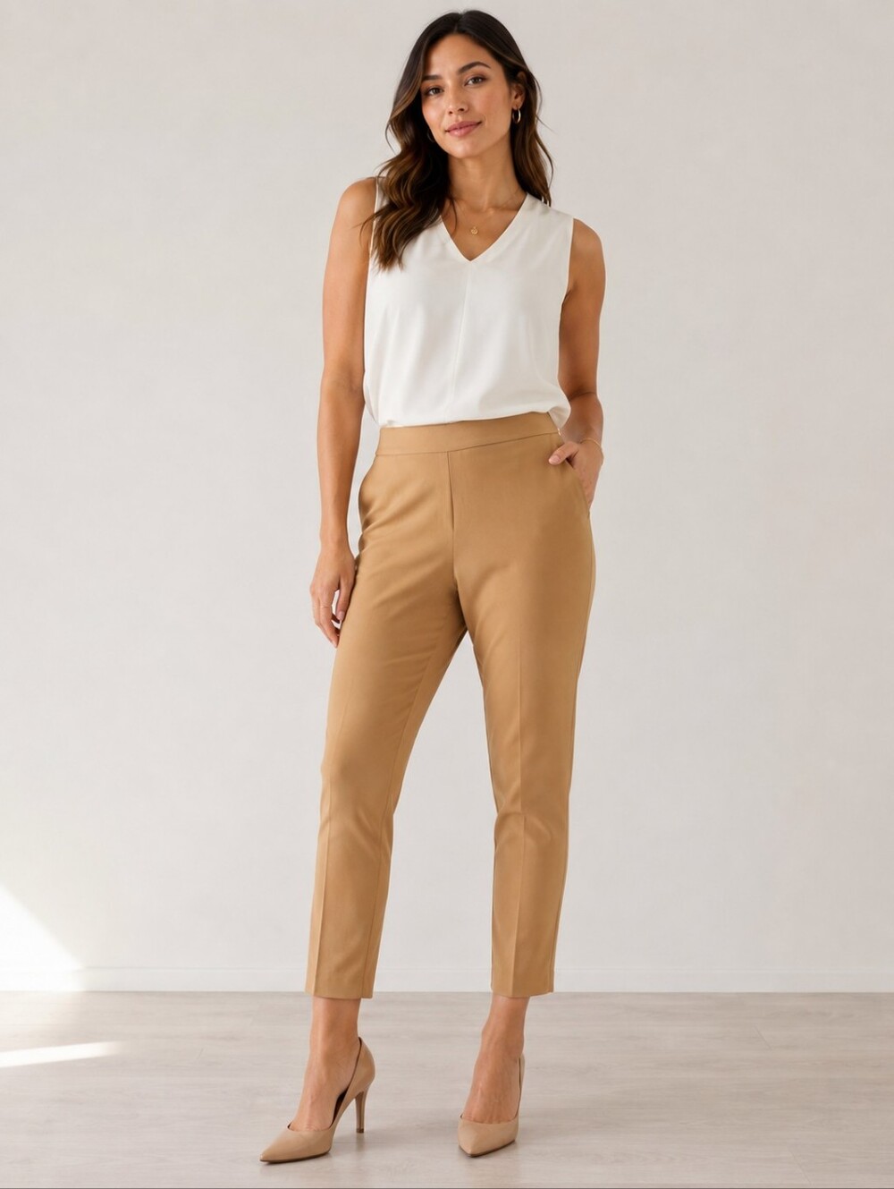 ❤️ NWT! BANANA REPUBLIC HIGH RISE HAYDEN TAPERED LEG ANKLE PANT, 16 (33)